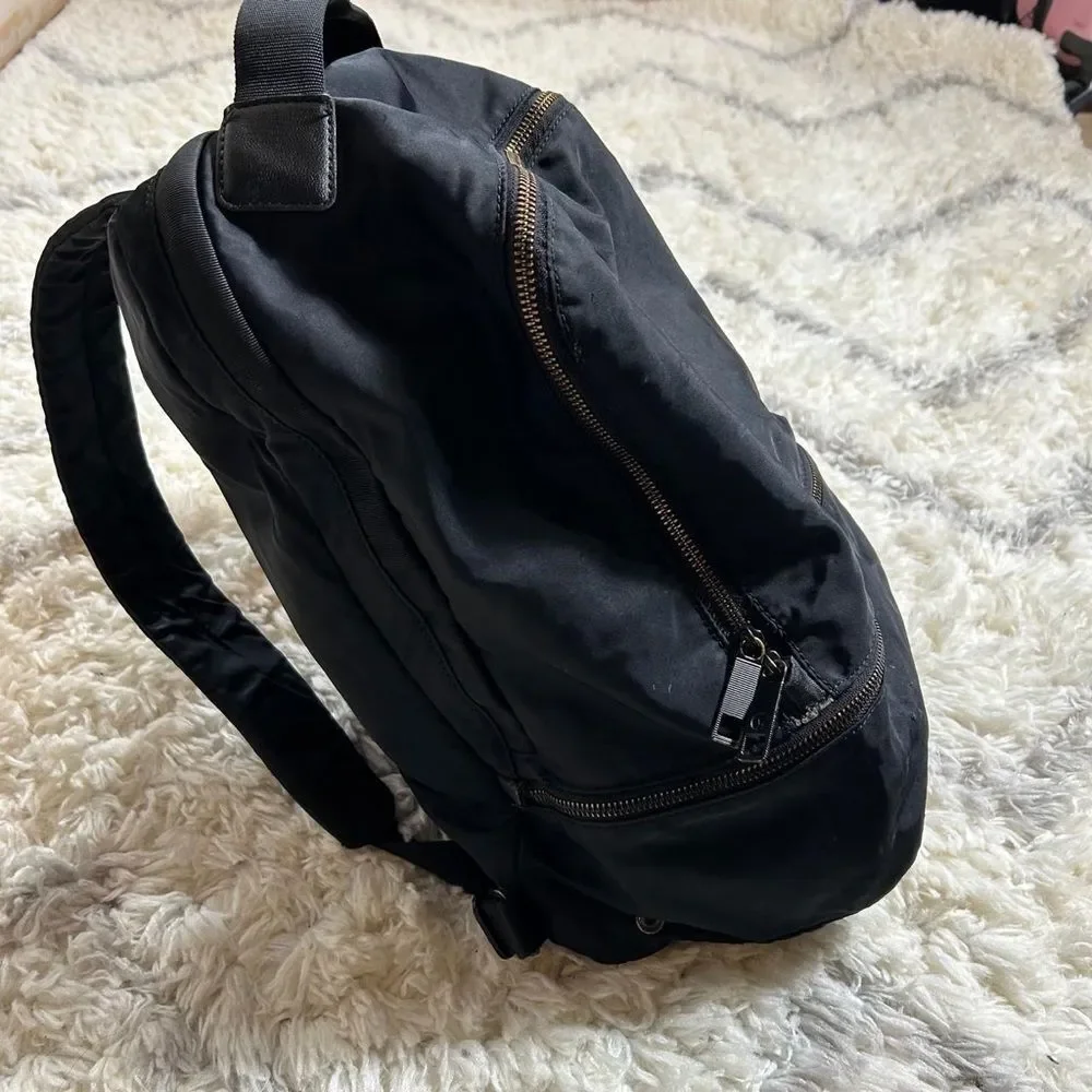 Lululemon Athletica Black Backpack